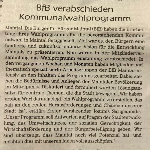 BFB-Maintal-verabschieden-Wahlprogramm
